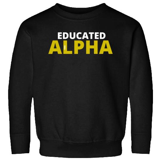 Educated Alpha 1906 Apa Fraternity For Sweatshirts