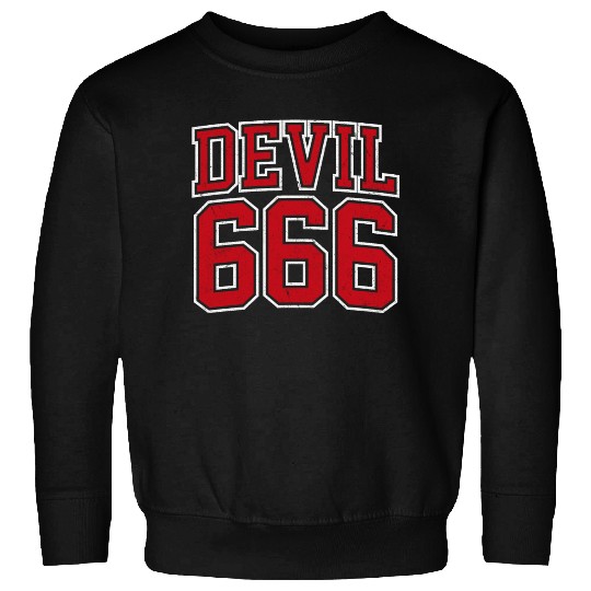 666 The Number of The Beast Sweatshirts