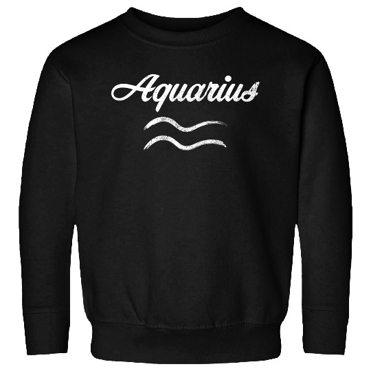 Zodiac Symbol Sign Aquarius Sweatshirts