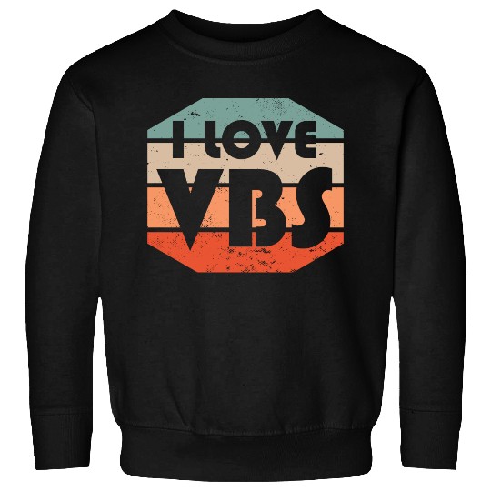 I Love VBS Summer Camp Vacation Bible School Crew Sweatshirts