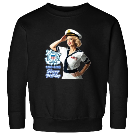 U.S. Coast Guard 233rd Birthday Sweatshirts