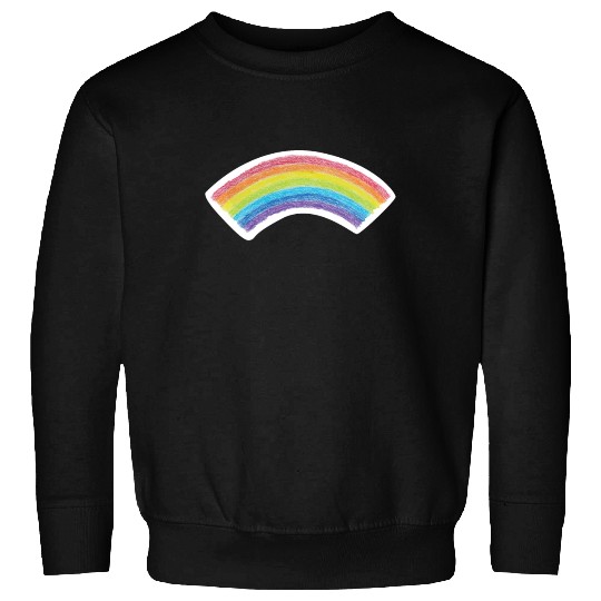 Rainbow Drawing Lgbtq Gay Sweatshirts
