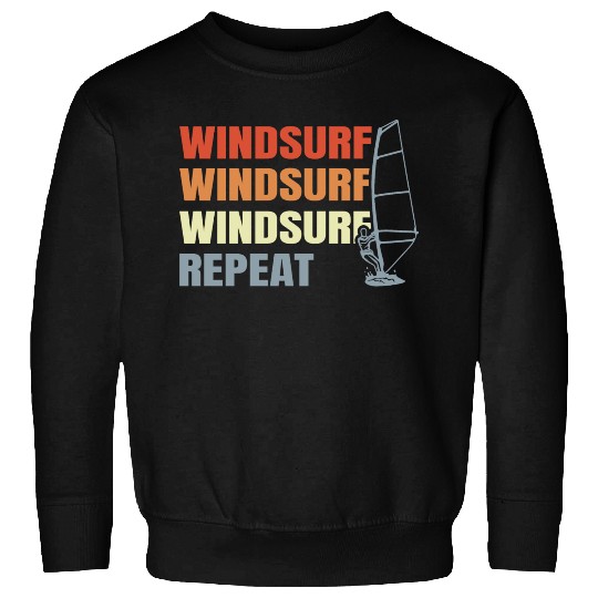 Windsurfing Vintage Look Sweatshirts
