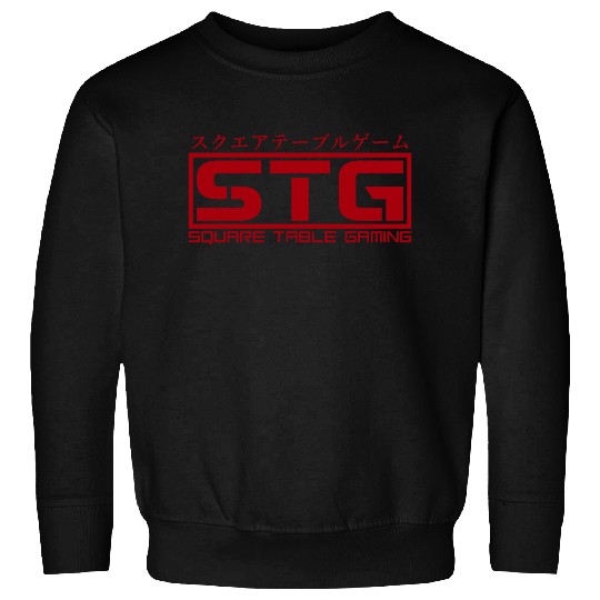 Square Table Gaming Logo (Red) Sweatshirts