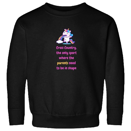 High School Running Sweatshirts, Cross Country Parent,