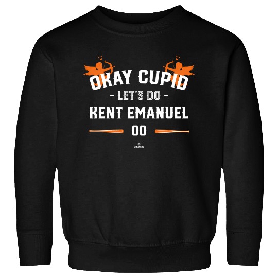 Cupid Let's Do Kent Euel Day Baseball Sweatshirts