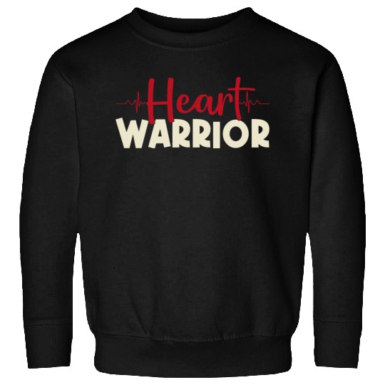 Heart Warrior Sweatshirts-Heart Surgery Gift-Survivor