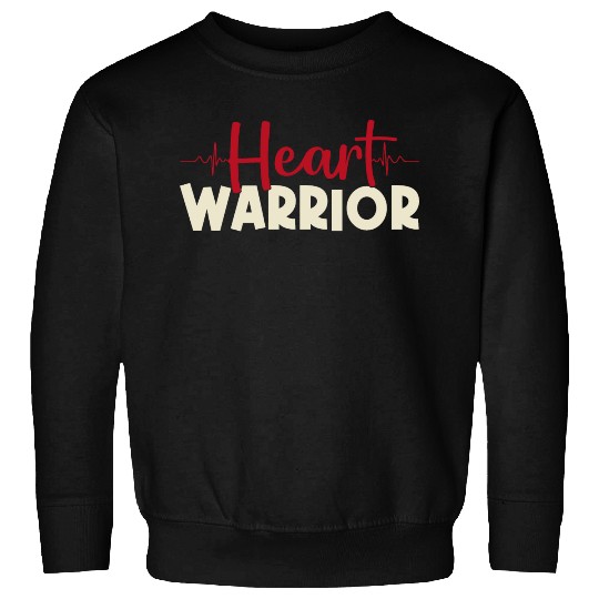 Heart Warrior Sweatshirts-Heart Surgery Gift-Survivor