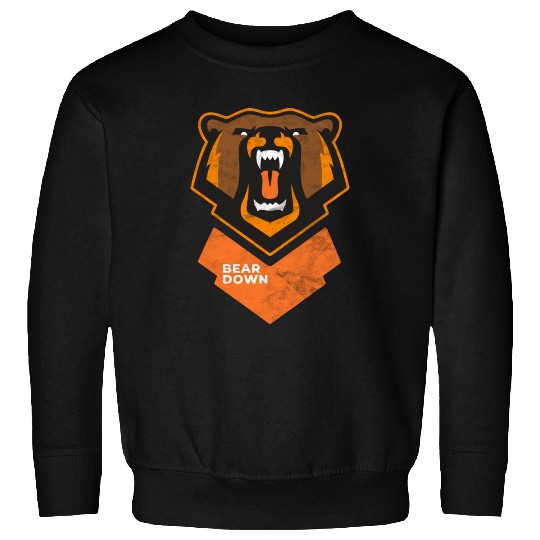 Fierce Modern Bear Down Party Tailgate Sunday Sweatshirts