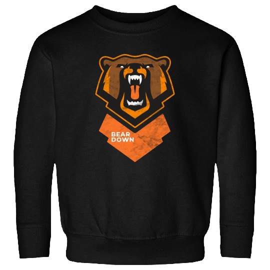 Fierce Modern Bear Down Party Tailgate Sunday Sweatshirts