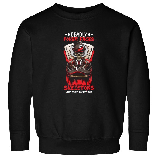 Poker Casino Poker Player Gambling Roulette Sweatshirts