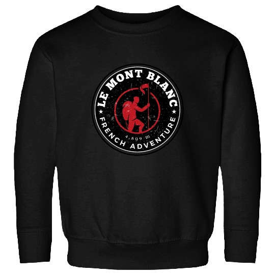 Mont blanc chamonix french alps trip Sweatshirts