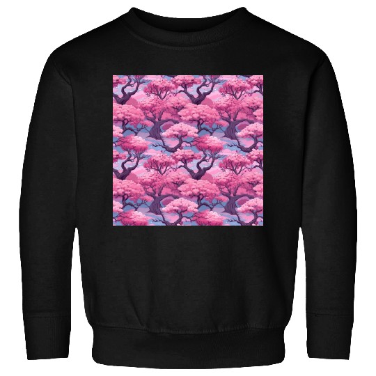 Anime Euphoria: Fantasy Cherry Blossom Dreamscape Sweatshirts