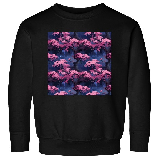 Anime Euphoria: Fantasy Cherry Blossom Dreamscape Sweatshirts