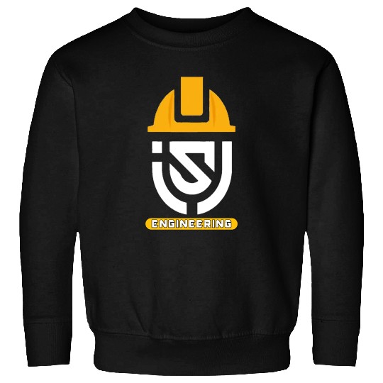 engineering: Engineer's helmet logo Sweatshirts