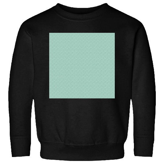 Teal White Dots Pattern Sweatshirts