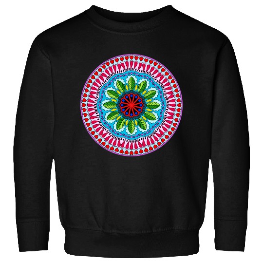 Colorful Mandala Pattern Modern 9 Sweatshirts