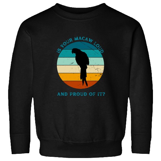 IS YOUR MACAW LOUD Sweatshirts