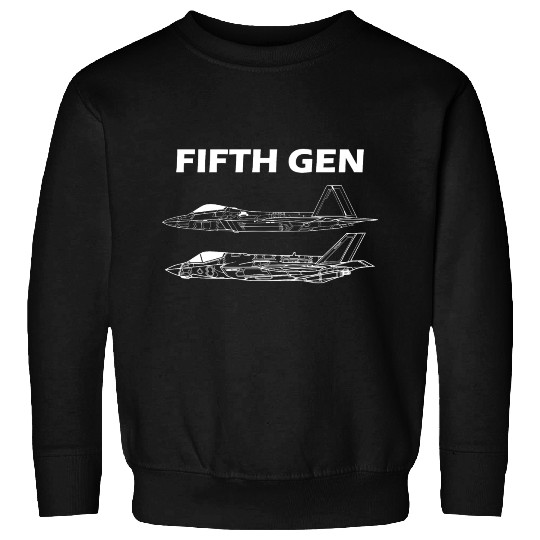 FIFTH GEN | F-22 F-35 Sweatshirts