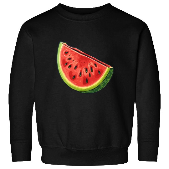 Watermelon Slice - Sweet Summer Vibes Sweatshirts