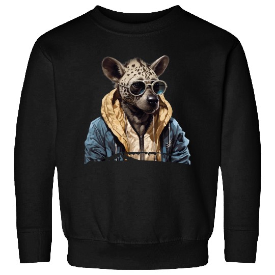 Street Style Spotted Hyena | Hyena Lovers Sweatshirts