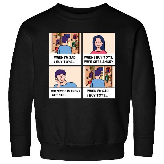 Father’s Day Comic Design Sweatshirts