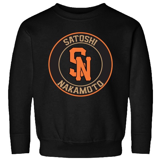 Bitcoin Logo Baseball Sweatshirts