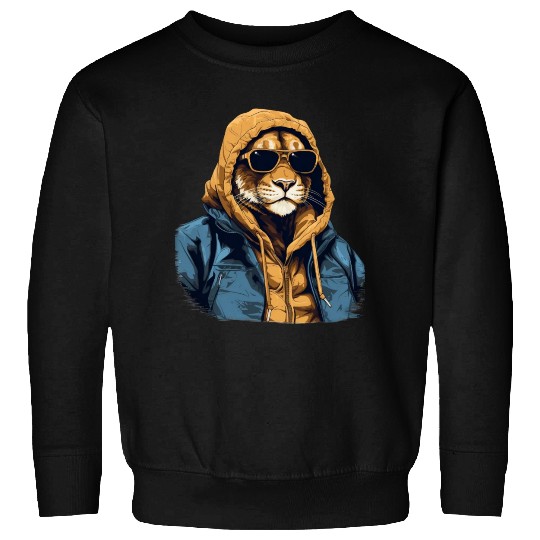 Mountain Lion Street Style | Mountain Lion Lovers Sweatshirts