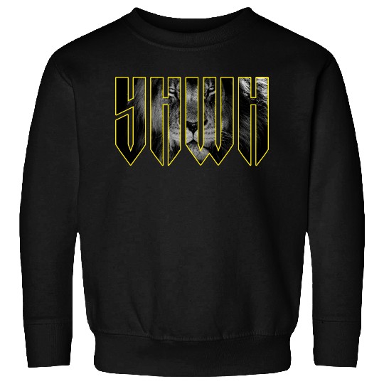 YHWH Yahweh Lion Christian Sweatshirts