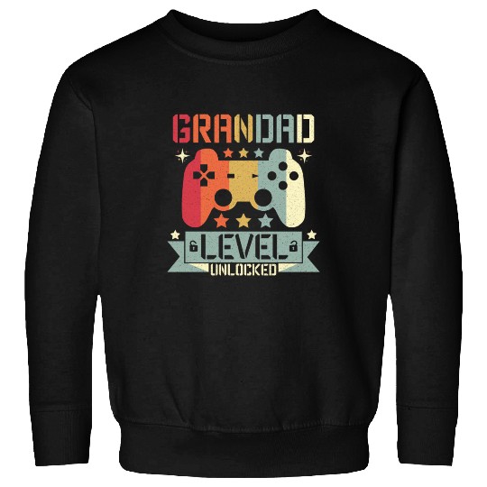 GRANDAD LEVEL UNLOCKED Sweatshirts