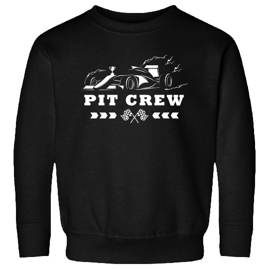 Pit Crew Car Racing Gift Sweatshirts