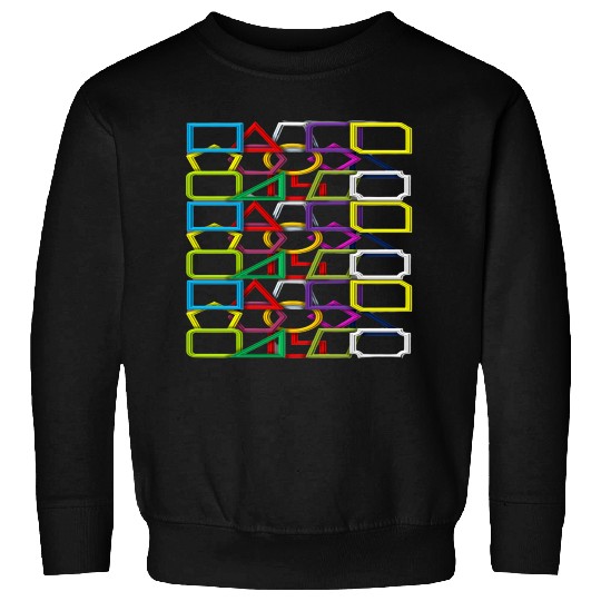 Geometric shapes Sweatshirts