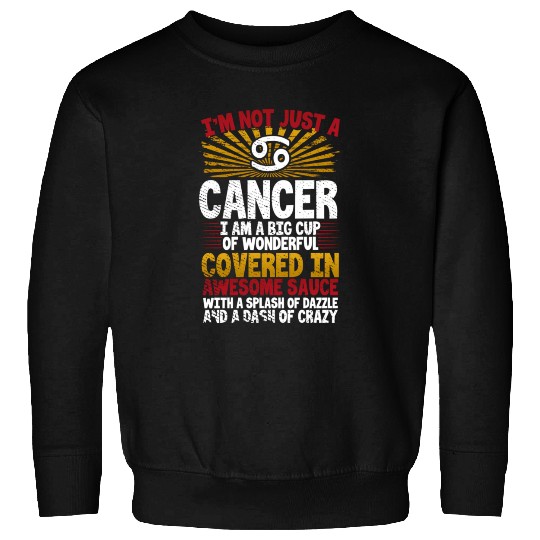 Astrology Sun Sign Cancer Zodiac Traits Sweatshirts