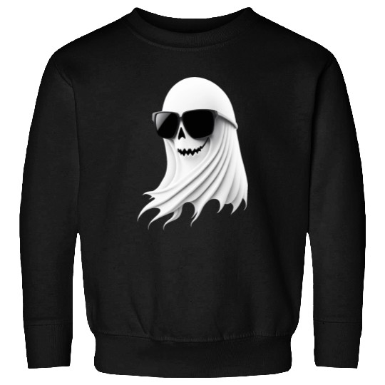 ghost costume is a laughing super ghost Sweatshirts