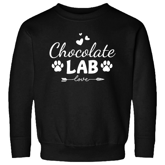 Chocolate Lab Love Sweatshirts