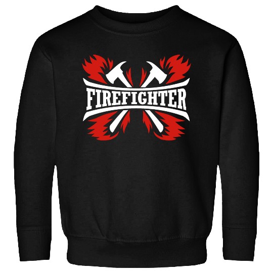 Fire Fighter Fireman Volunteer Rescue Firefighter Sweatshirts