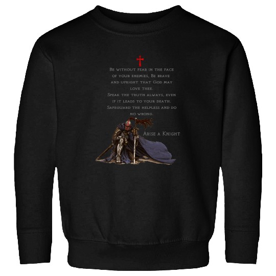 Knights Templar Christian Religious Warrior Oath Sweatshirts