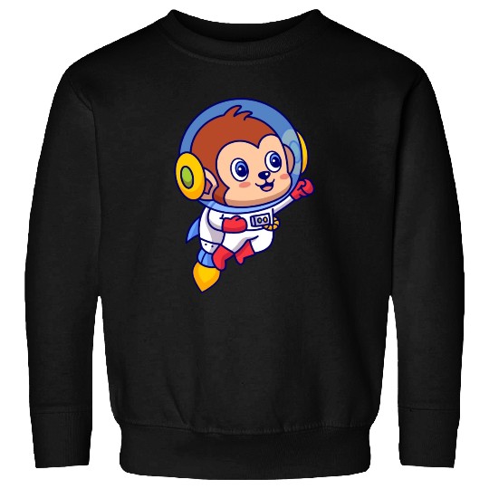 Flying Monkey Astronaut Sweatshirts