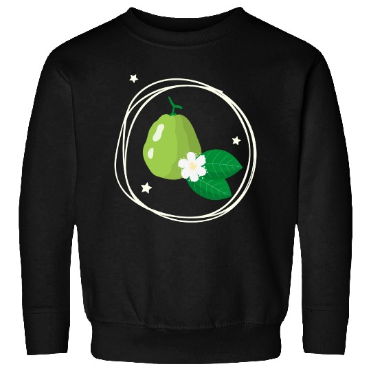 Guava With Flower And Leaves Sweatshirts
