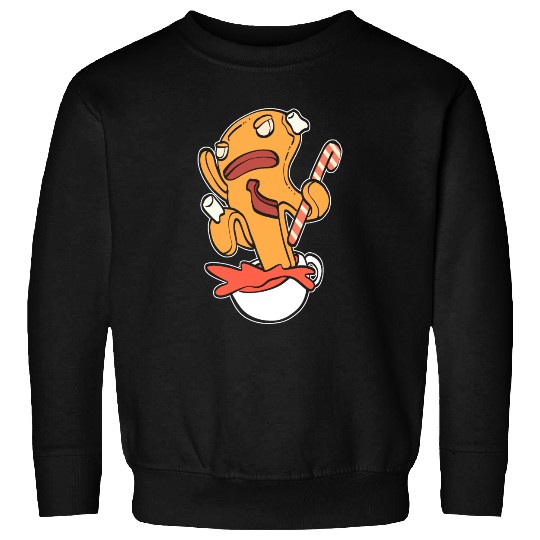 Gingerbread Splash Coffee Lover ANd Morning Person Sweatshirts