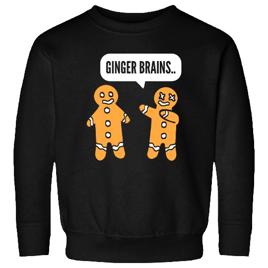 Ginger Brains Smart Person Gift Sweatshirts
