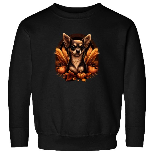 Chihuahua | Thanksgiving Day Farmer Food Autumn Sweatshirts