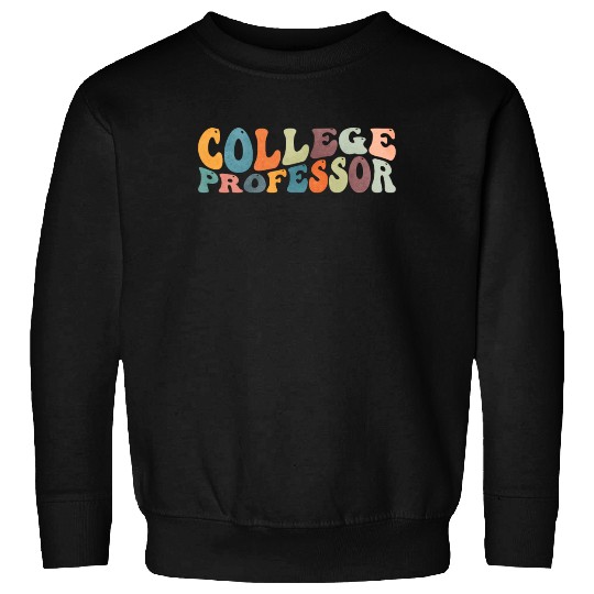 Groovy College Professor Teacher Syllabus Sweatshirts