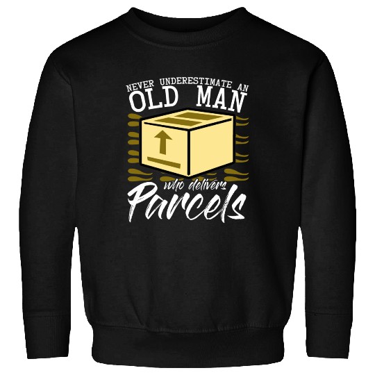 Parcel Deliverer Postman Parcel Messenger Sweatshirts