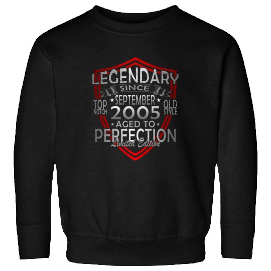 september 2005 Anniversary september 2005 septembe Sweatshirts