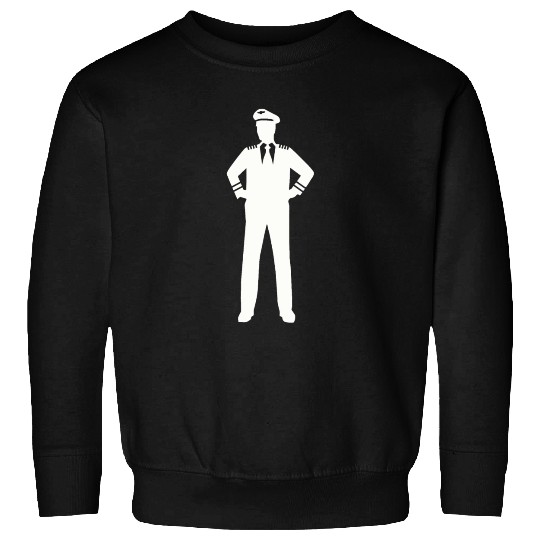 Airline captain Sweatshirts
