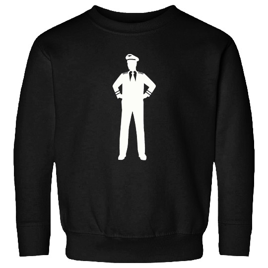 Airline captain Sweatshirts