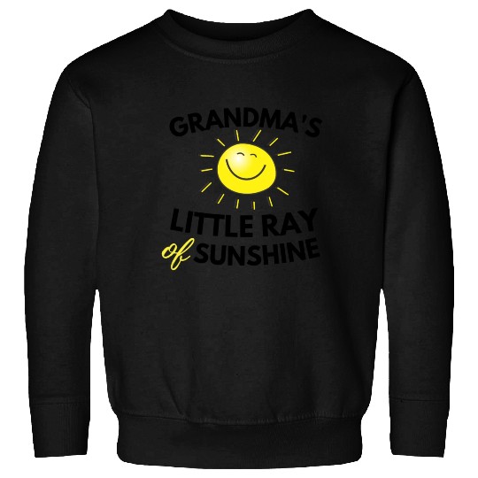 Grandma's Little Ray Of Sunshine Cute Baby Sweatshirts