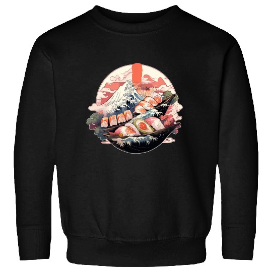 Zen Sushi Waters Sweatshirts