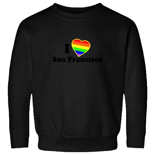 I Love San Francisco Sweatshirts